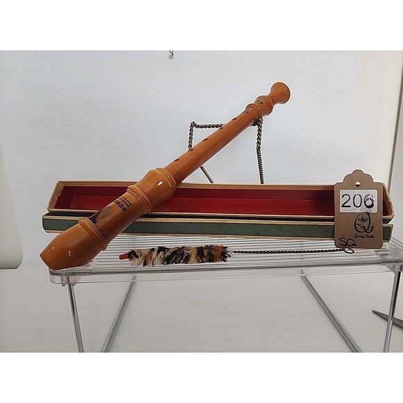 Hohner Solo-Luxus German Wooden Recorder with original box & cleaner vintage - Picture 1 of 10